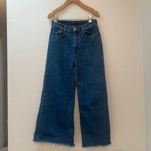 Frank and Oak Nina Wide Leg jeans